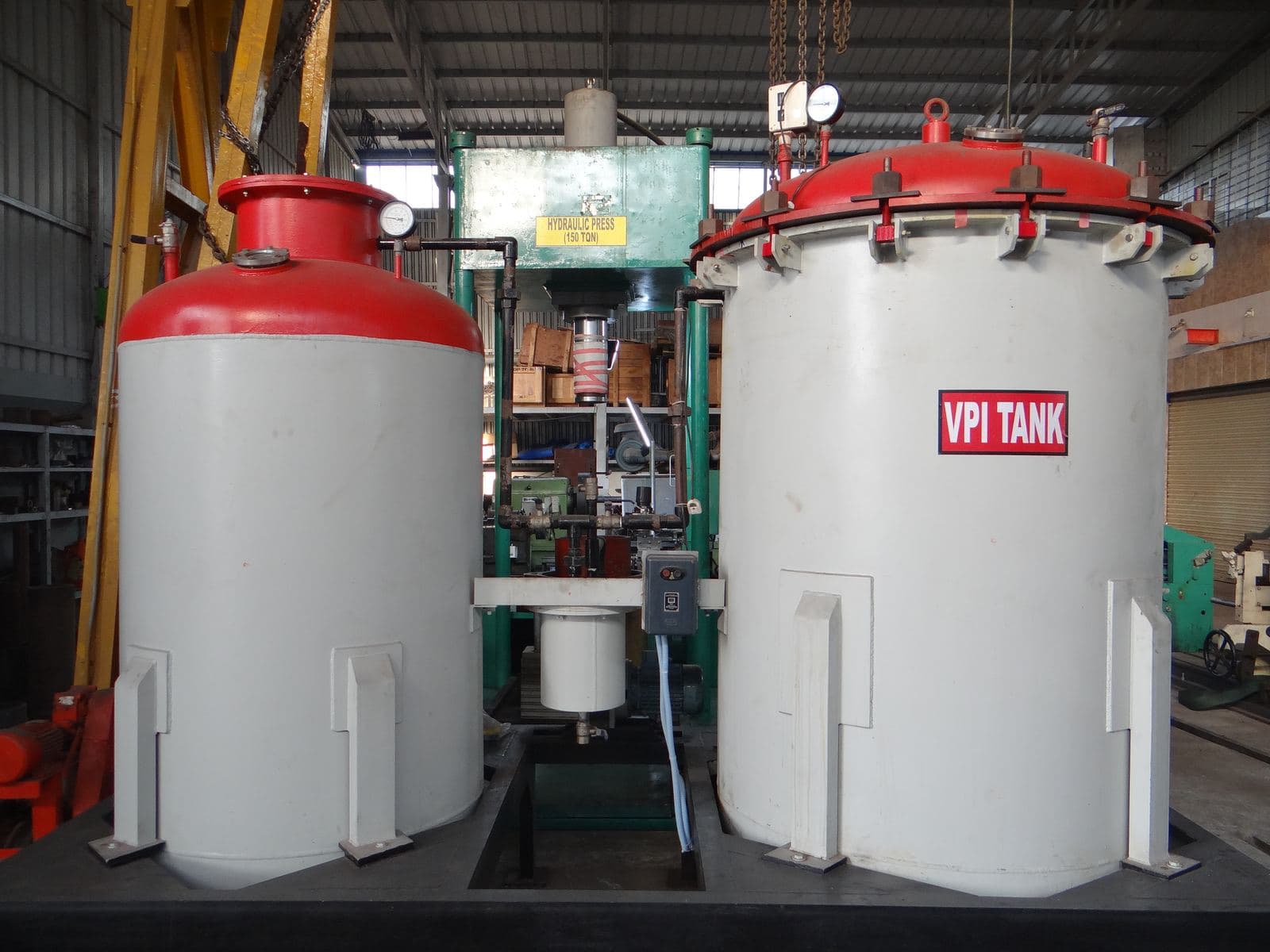 Our VPI facility capable of handling upto 450 frame